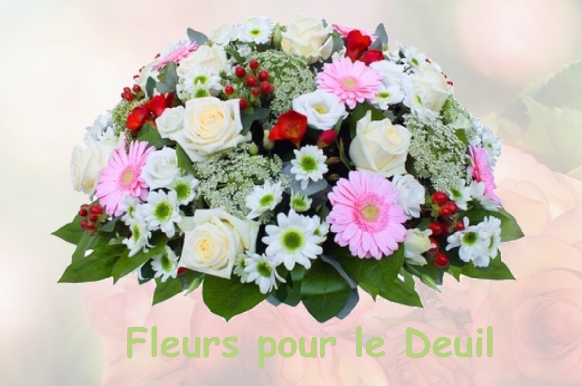 fleurs deuil VIGNIEU